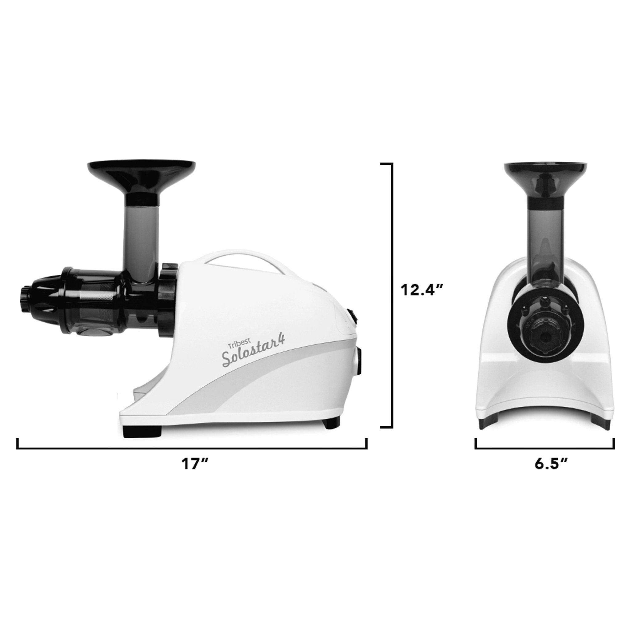 Tribest® Solostar® 4 Horizontal Slow Masticating Juicer - Juice Guru