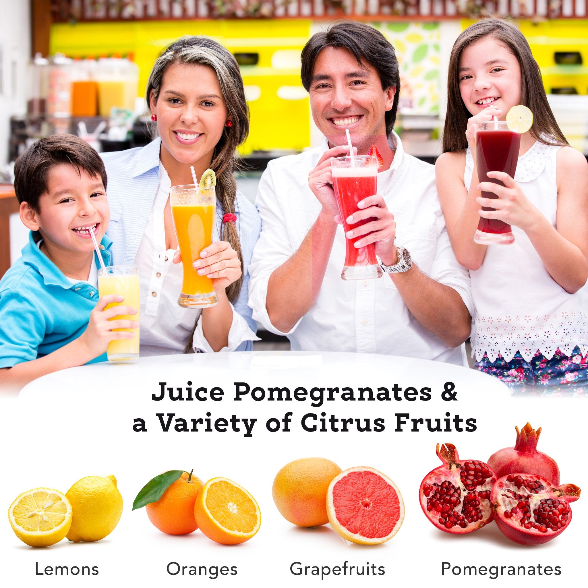 Tribest Professional® XL Manual Juice Press for Pomegranate and Citrus - Juice Guru