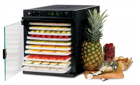 Tribest® Sedona® Express Food Dehydrator with BPA-Free Plastic Trays - Juice Guru