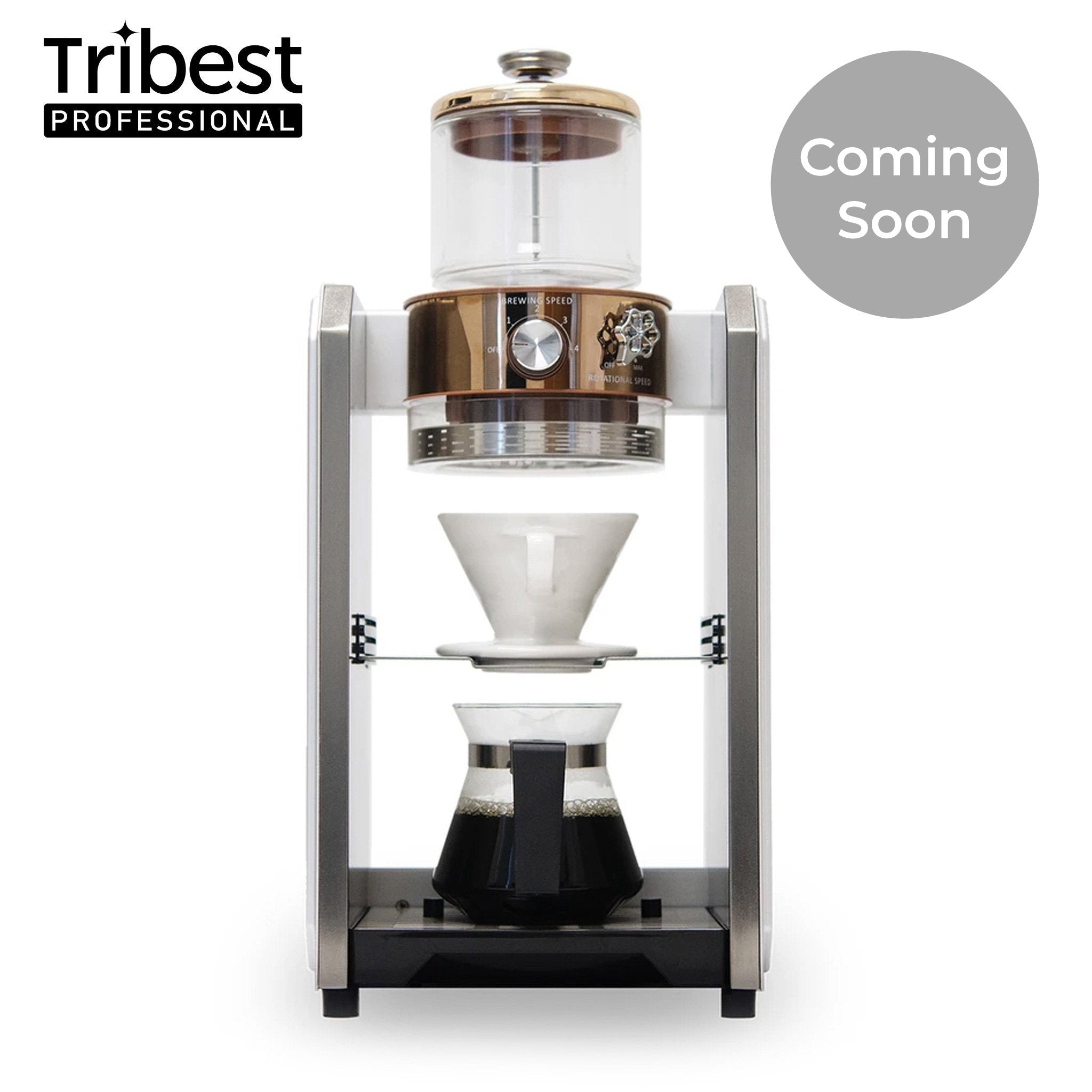 Tribest® Shine Kitchen Co.® Commercial Autopour Automatic Pour Over Coffee Machine (Single) - Juice Guru