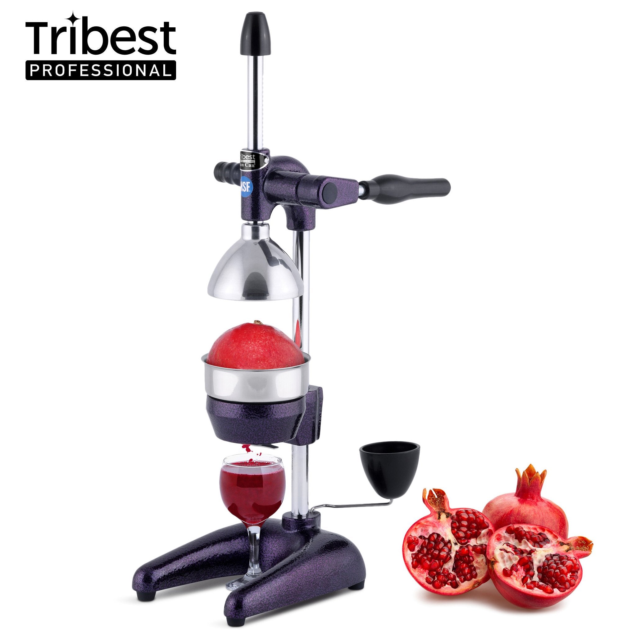 Tribest Professional® XL Manual Juice Press for Pomegranate and Citrus - Juice Guru