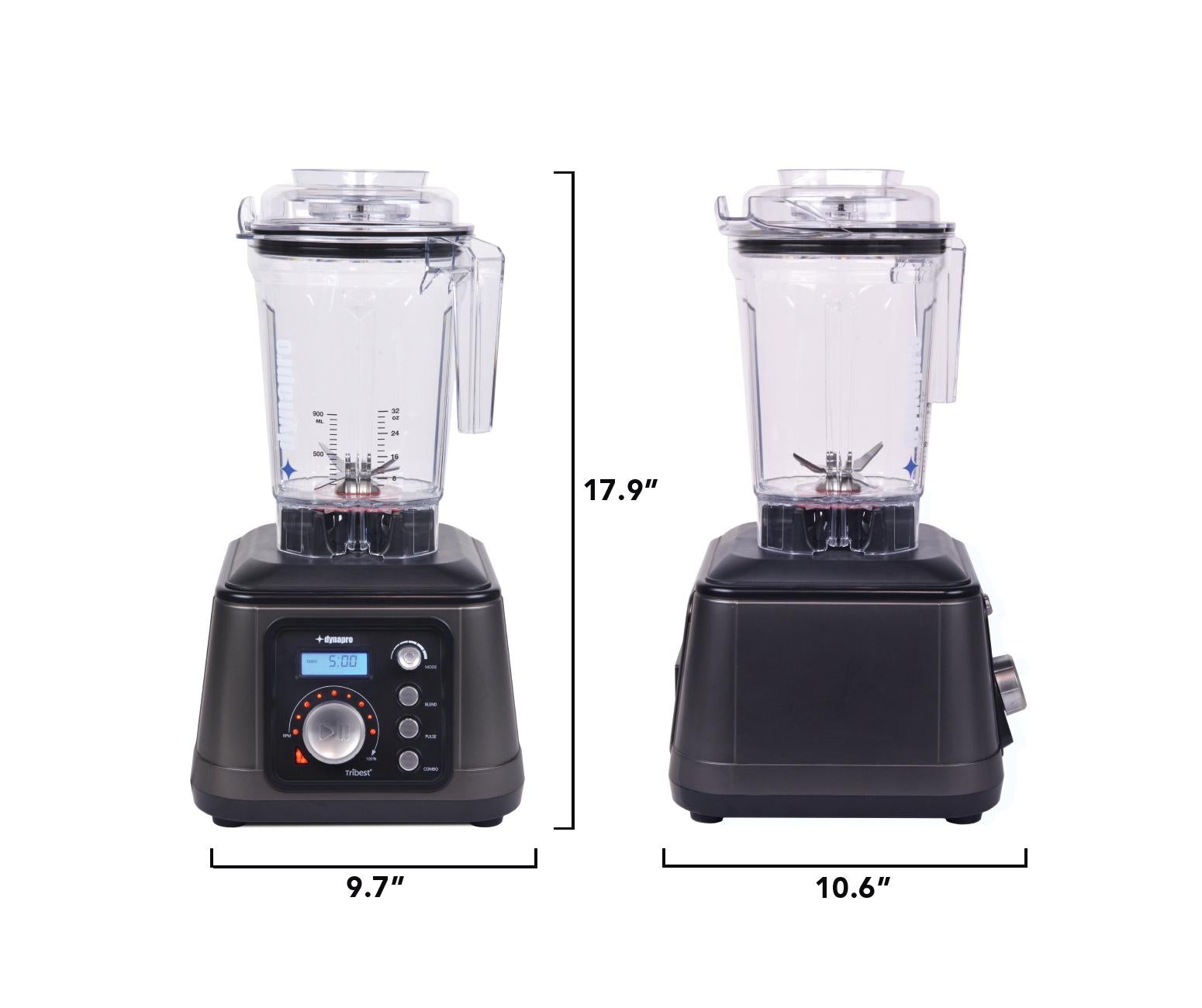 Tribest® Dynapro® Commercial High-Speed Vacuum Blender - Juice Guru