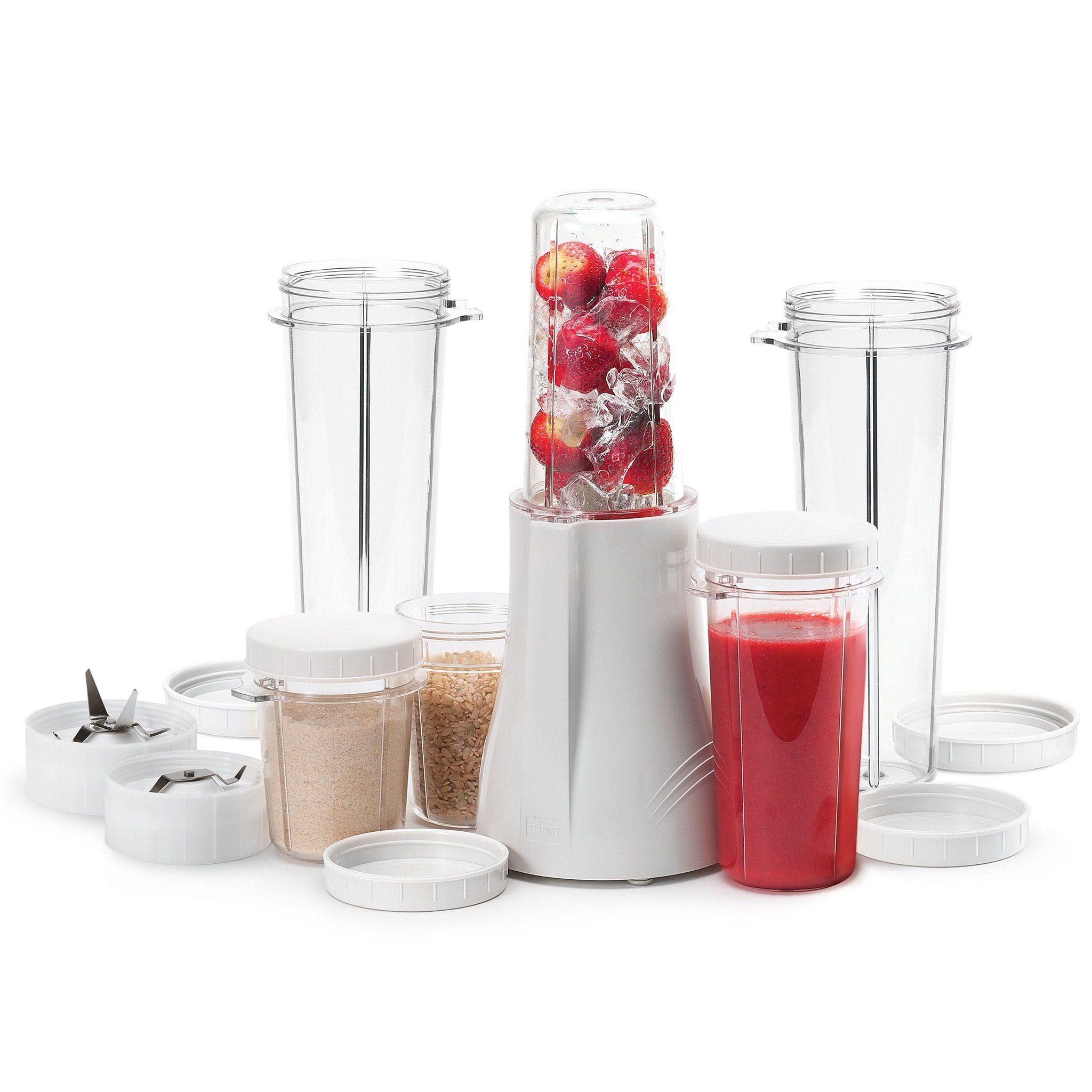 Tribest® Personal Blender® Original Single-Serving Blender (15-Piece Complete Blend and Grind Set) - Juice Guru