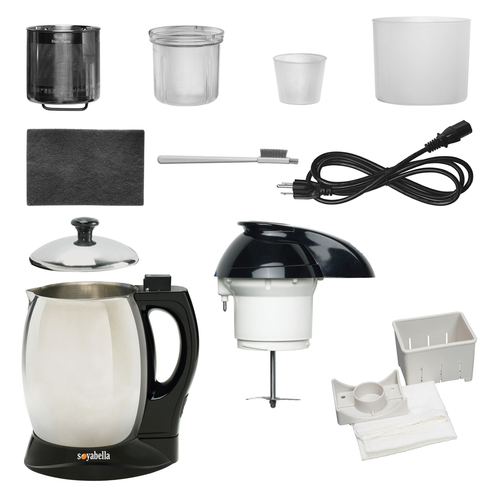 Tribest® Soyabella® Deluxe Automatic Nut & Seed Milk Maker with Tofu Kit - Juice Guru