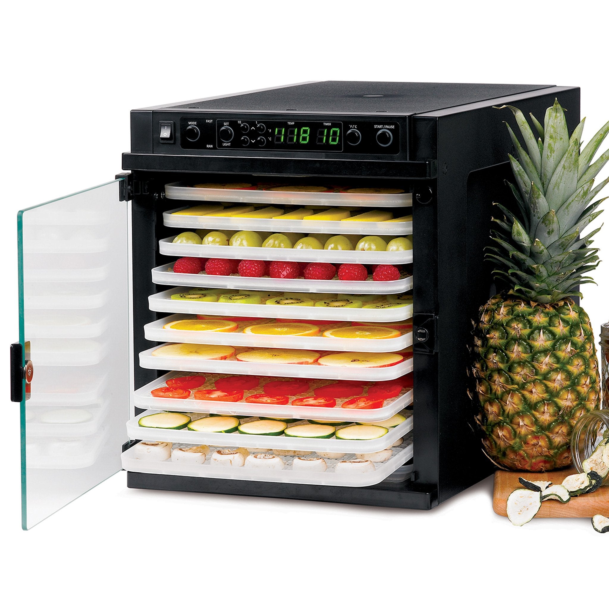 Tribest® Sedona® Express Food Dehydrator with BPA-Free Plastic Trays - Juice Guru