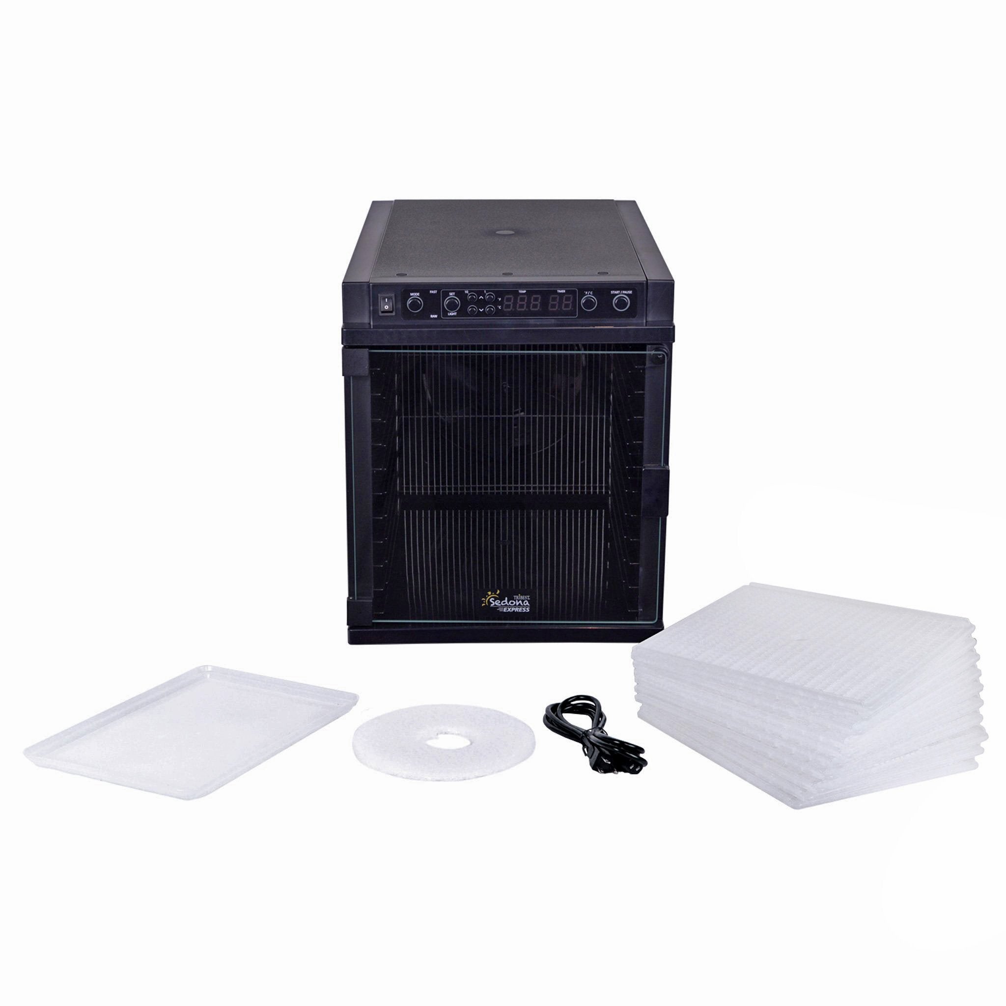 Tribest® Sedona® Express Food Dehydrator with BPA-Free Plastic Trays - Juice Guru