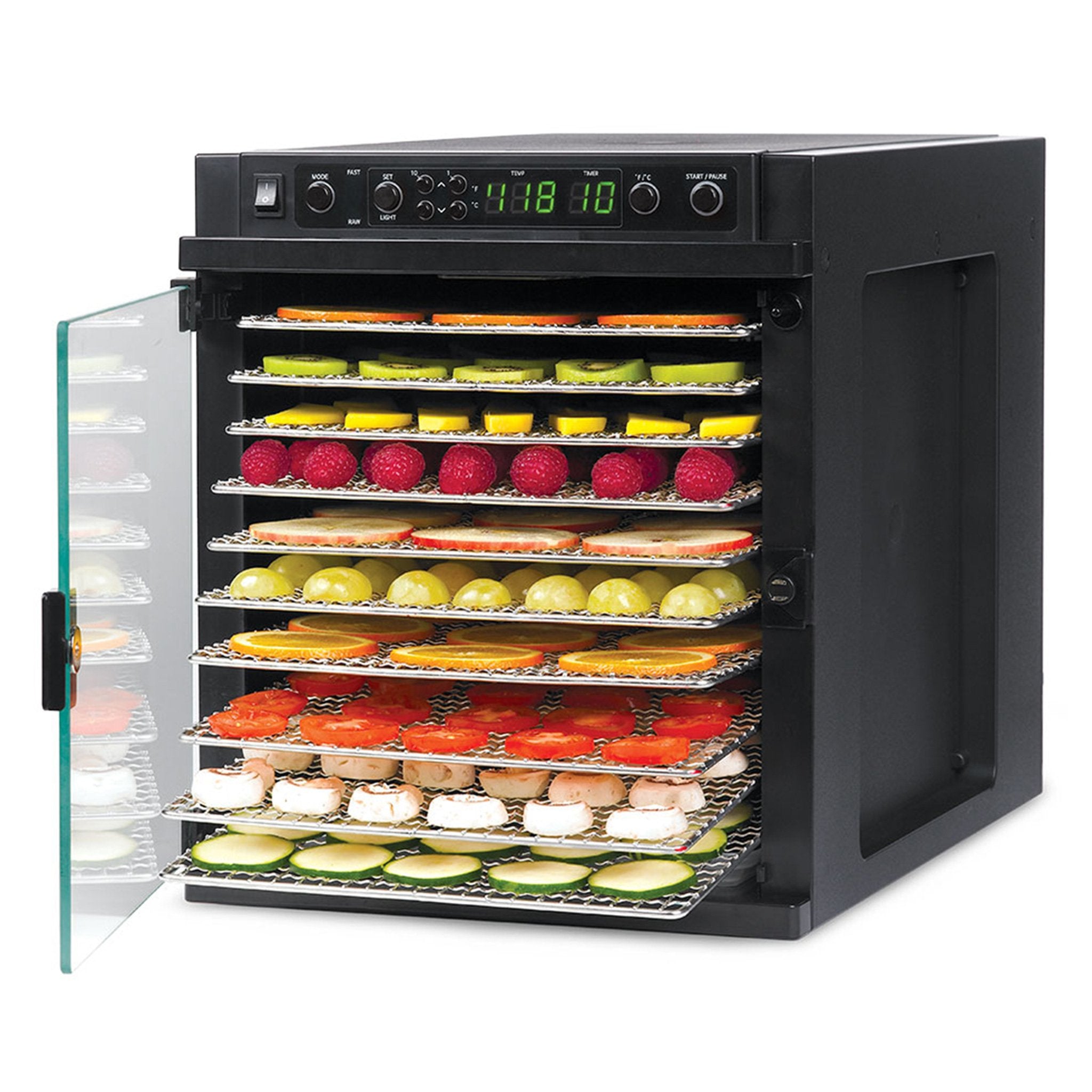Tribest® Sedona® Express Food Dehydrator with Stainless Steel Trays - Juice Guru