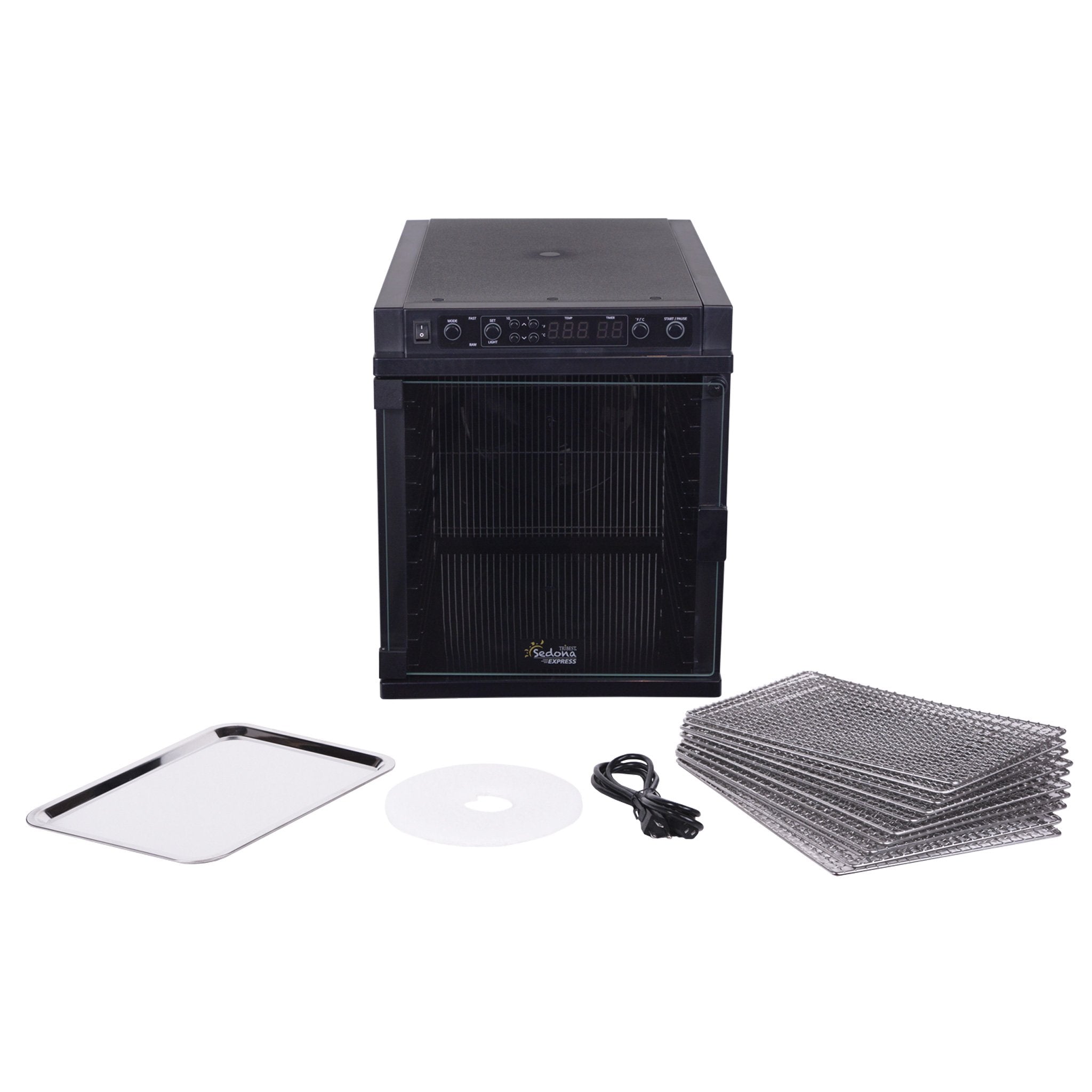 Tribest® Sedona® Express Food Dehydrator with Stainless Steel Trays - Juice Guru