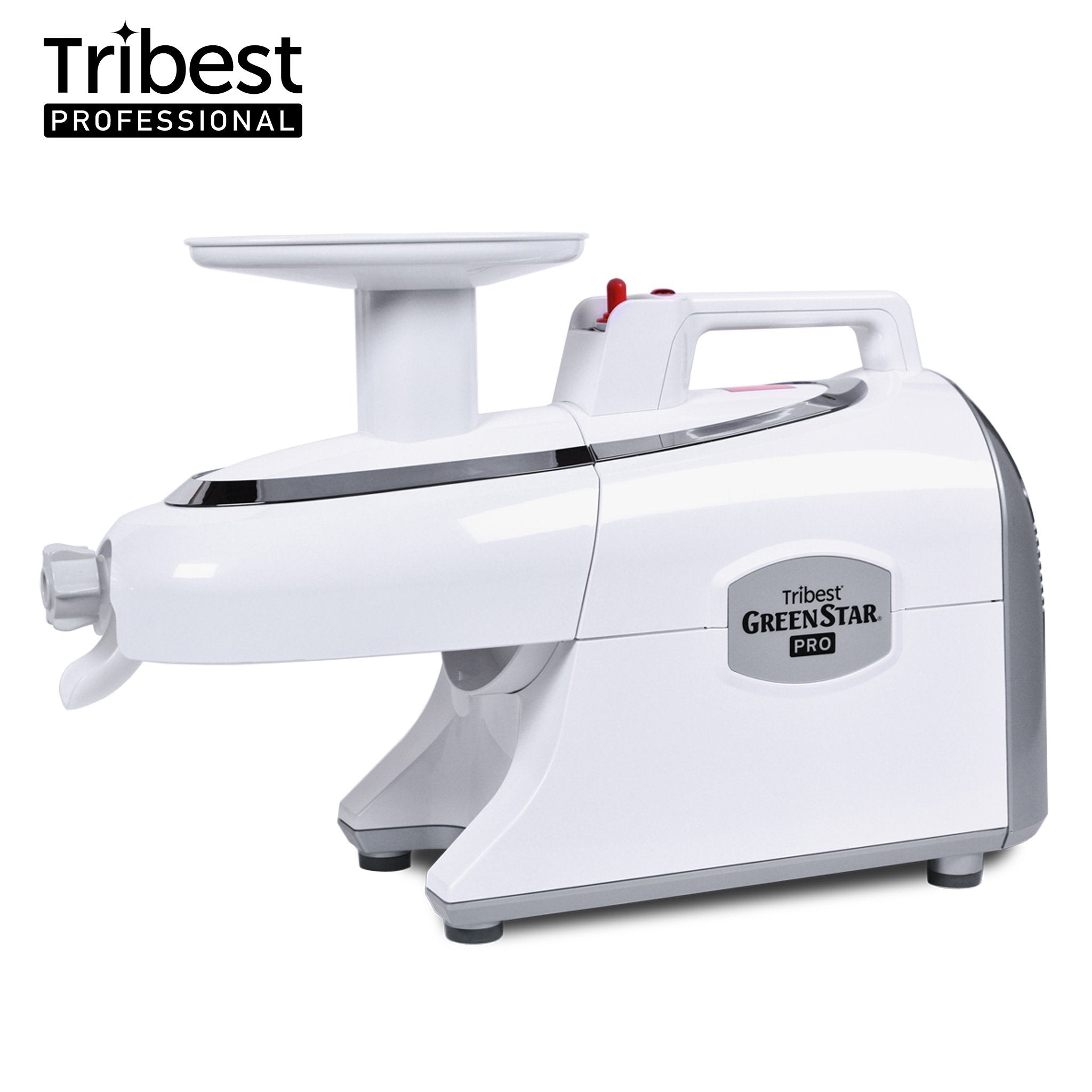 Tribest®  Greenstar® Pro All Stainless Steel Jumbo Twin Gear Commercial Slow Juicer - Juice Guru