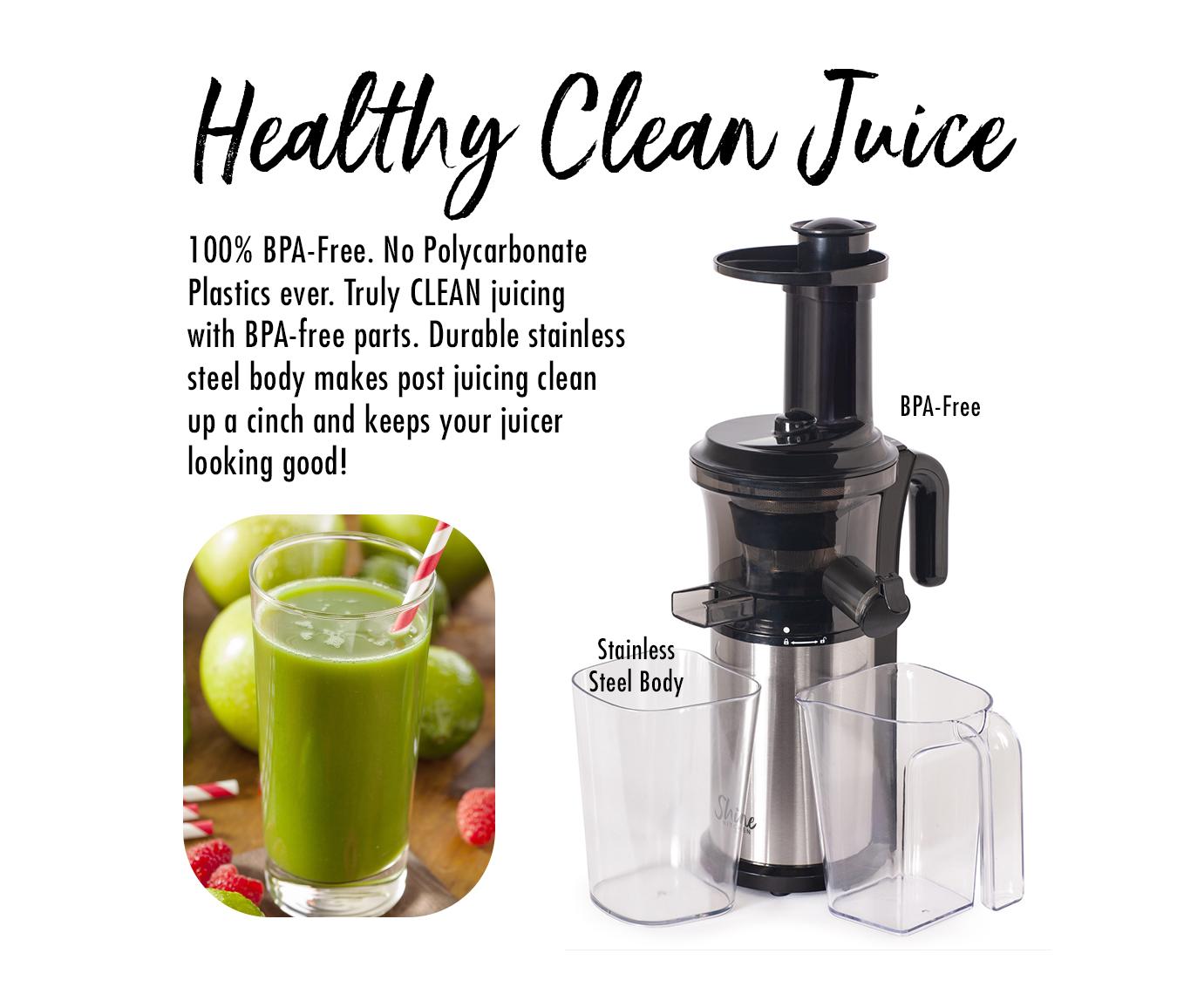Shine Cold Press Juicer - Juice Guru