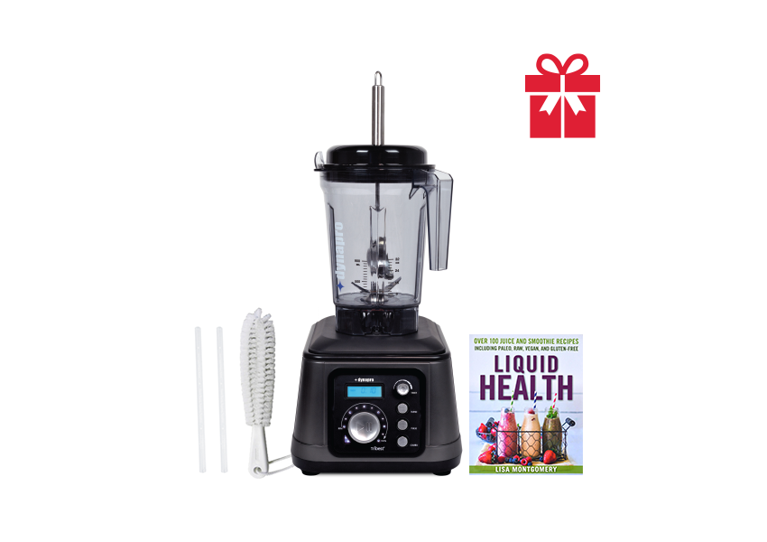 Tribest®  Dynapro® Commercial High-Speed Vacuum Blender Gift Pack - Juice Guru