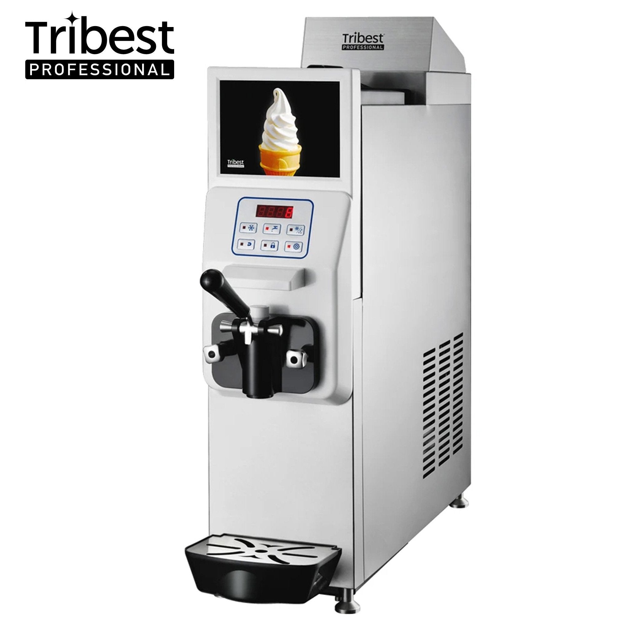 Tribest®  Mini Soft Compact Single Soft-Serve Commercial Machine with LCD Screen - Juice Guru