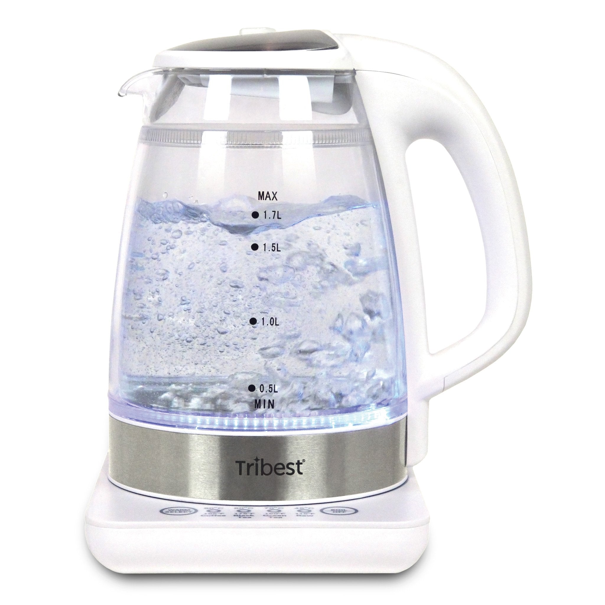 Tribest®  Raw Tea Kettle® Glass Electric Brewing System - Juice Guru