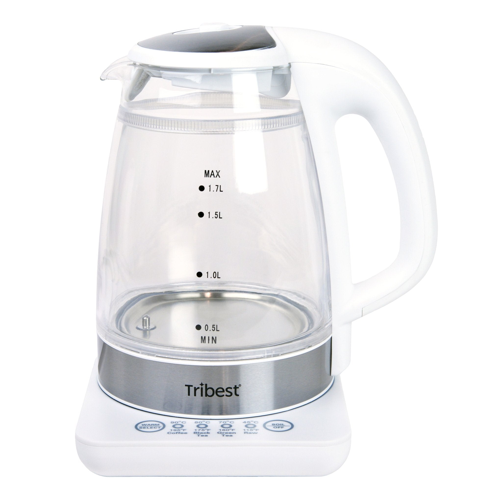 Tribest®  Raw Tea Kettle® Glass Electric Brewing System - Juice Guru