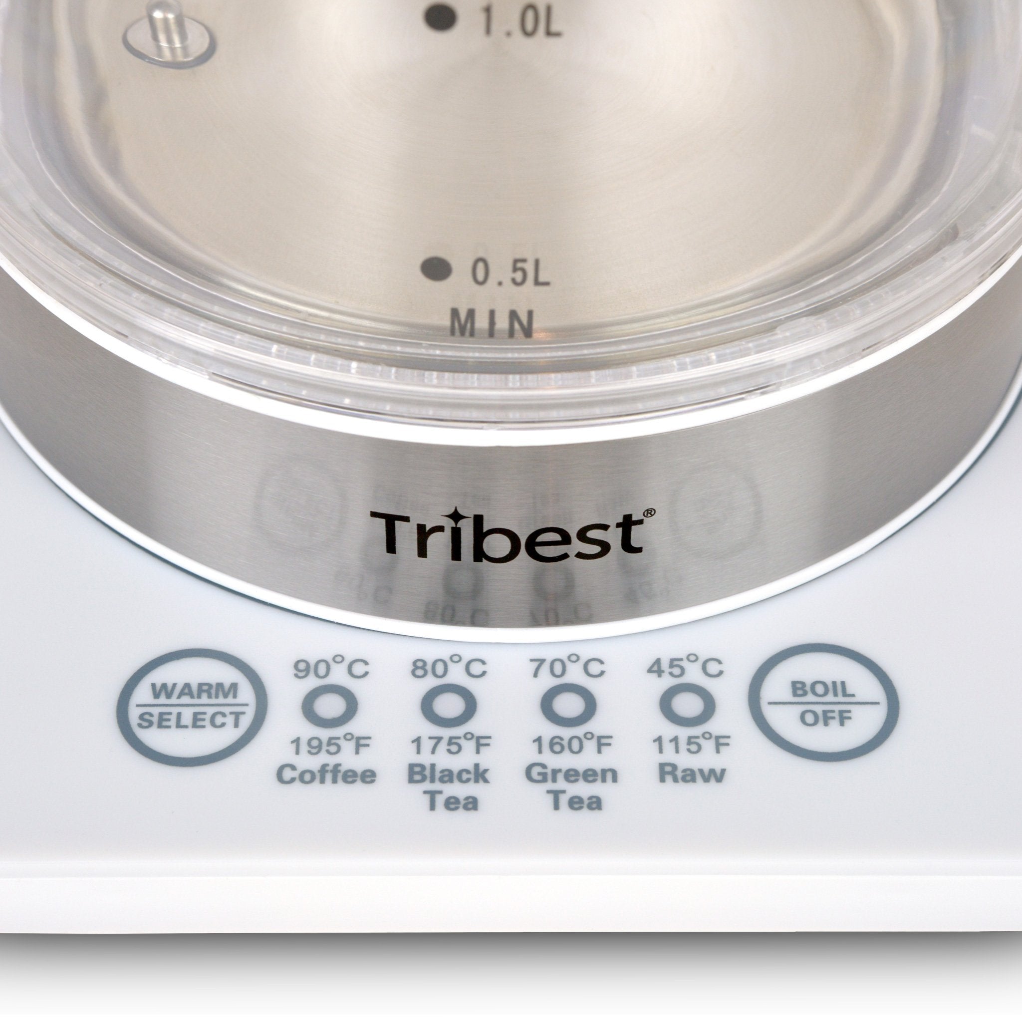 Tribest®  Raw Tea Kettle® Glass Electric Brewing System - Juice Guru