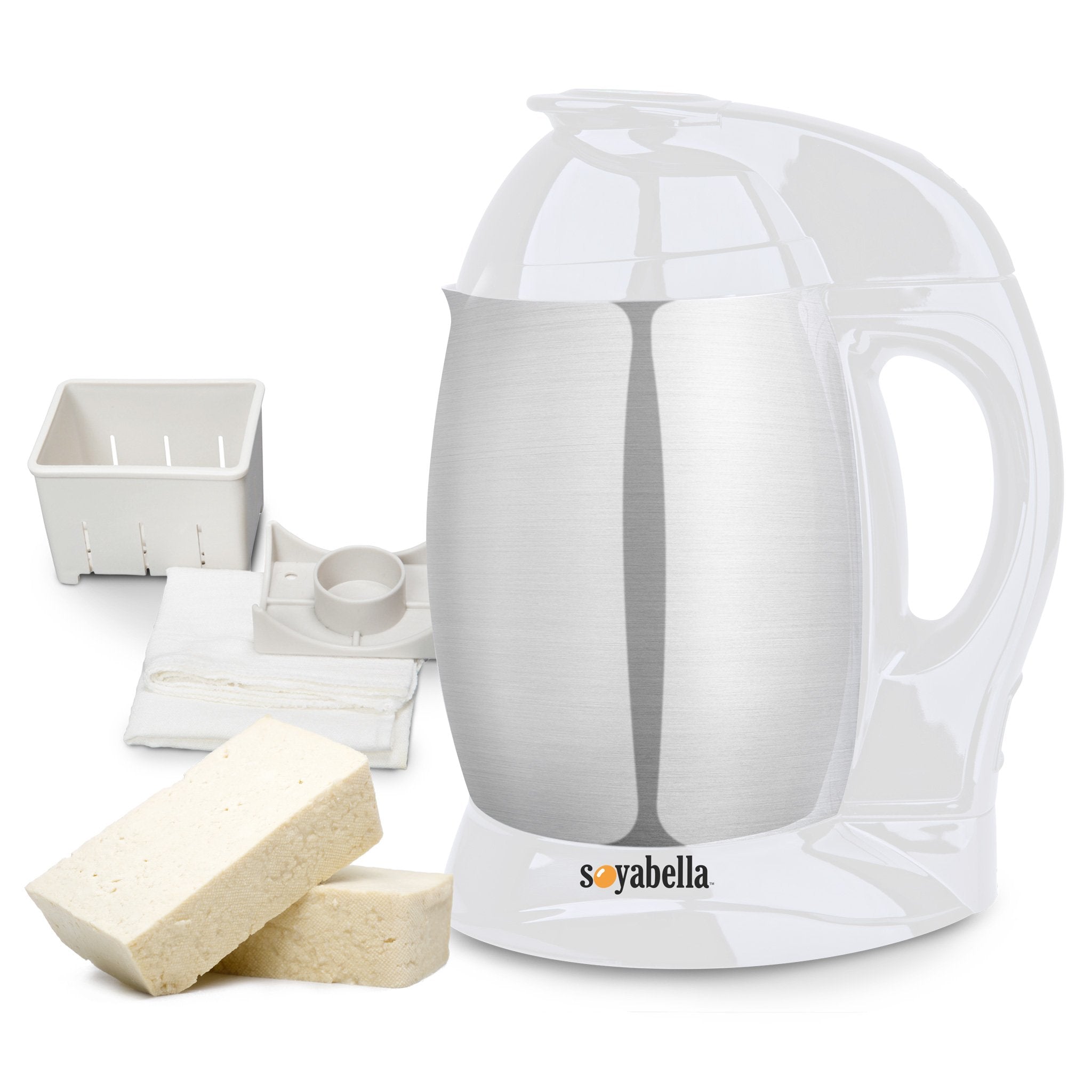 Tribest®  Soyabella® Deluxe Automatic Nut & Seed Milk Maker with Tofu Kit - Juice Guru