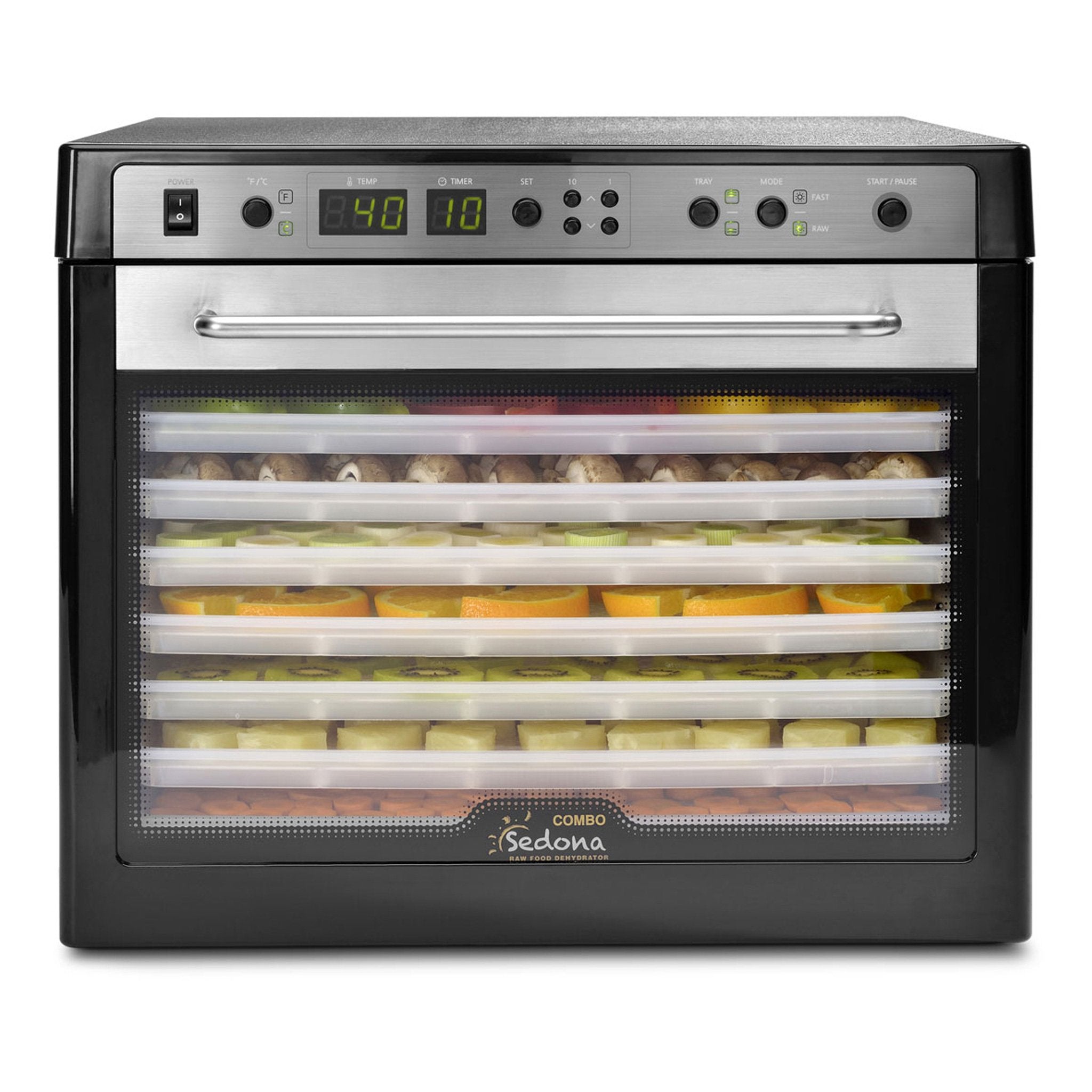 Tribest®  Sedona® Combo Food Dehydrator with BPA-Free Plastic Trays - Juice Guru